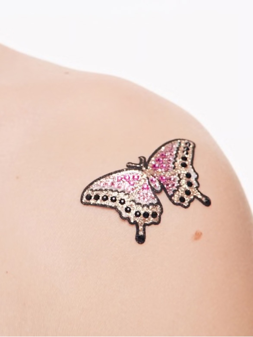 Swarovski Crystal Idyllia‎ body Jewel Set butterfly. Multicolor